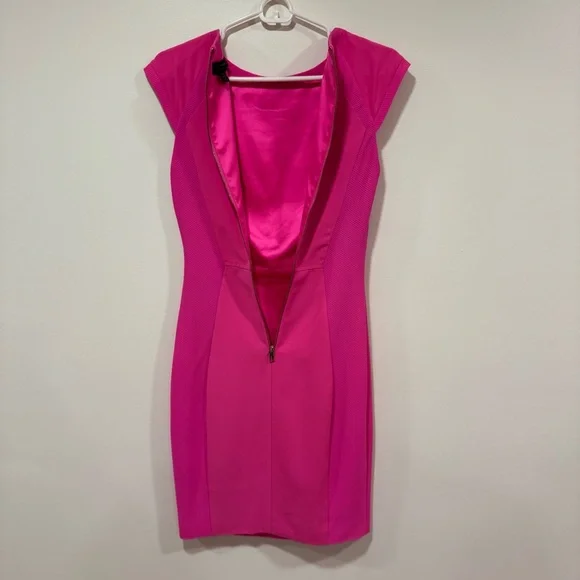 Ted Baker Hot Pink Cocktail Dress - Picture 6 of 9